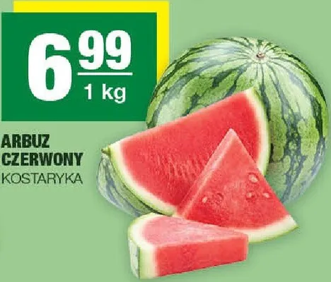 Arbuz czerwony promocja w SPAR
