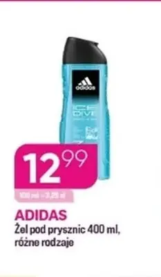Żel pod prysznic Adidas promocja w Drogerie Koliber
