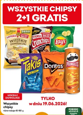 Chipsy Pringles Paprika promocja w Żabka