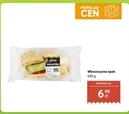 Włoszczyzna opak. promocja w Biedronka