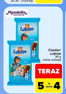 Ciastko Lubisie promocja w Carrefour