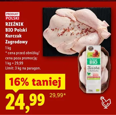 Kurczak zagrodowy promocja w Lidl