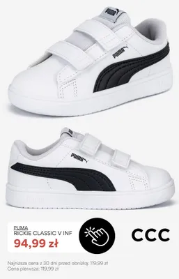 Buty dziecięce Puma Rickie Classic V Inf promocja w CCC