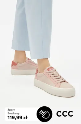 Sneakersy Jenny promocja w CCC