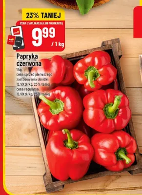 Papryka czerwona promocja w POLOmarket