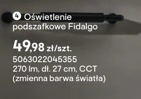 Oświetlenie podszafkowe GoodHome Fidalgo 270lm dł. 27cm CCT promocja w Castorama