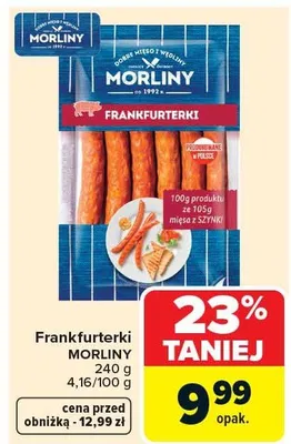 Frankfurterki promocja w Carrefour