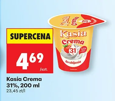 Crema 31% promocja w Biedronka