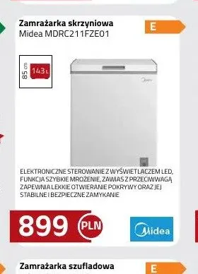 Zamrażarka skrzyniowa Midea MDRC211FZE01 promocja w kakto.pl