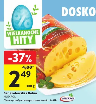 Ser królewski z Koźna promocja w Intermarche