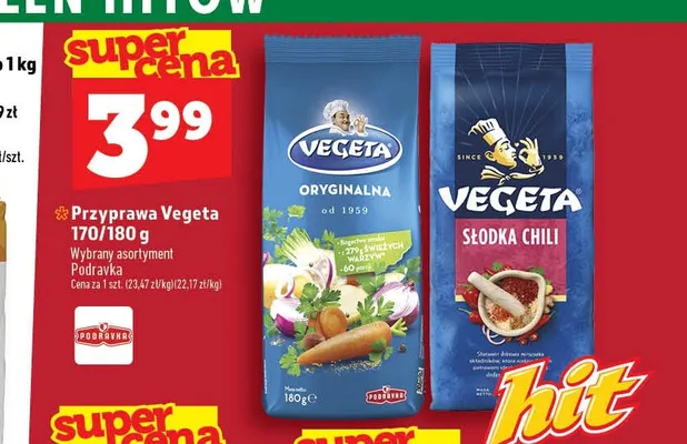 Przyprawa Vegeta Oryginalna promocja w TOPAZ