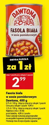 Fasola biała w sosie pomidorowym promocja w Twój Market