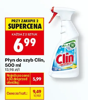 Płyn do szyb promocja w Biedronka