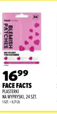 Plasterki na wypryski Face Facts promocja w Drogerie Natura