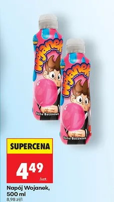 Napój Wojanek promocja w Biedronka