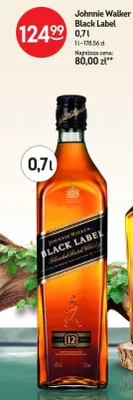Whisky Johnnie Walker Black Label promocja w Żabka