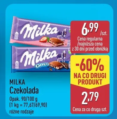 Czekolada promocja w Aldi
