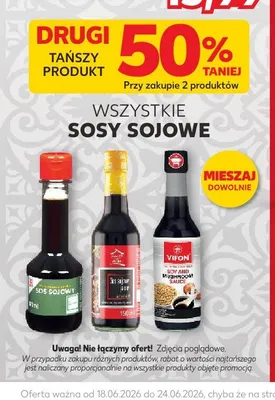 Sosy sojowe promocja w Kaufland
