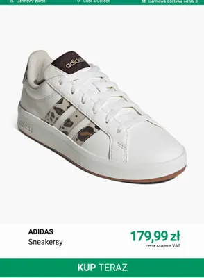 Sneakersy Adidas promocja w Deichmann