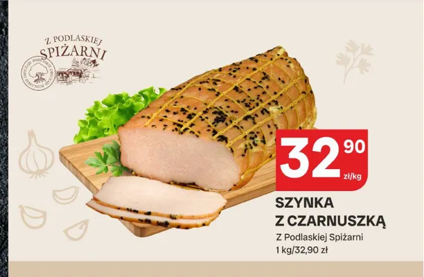 Szynka z czarnuszką Z Podlaskiej Spiżarni promocja w Chorten