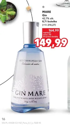 Gin Mare promocja w Kaufland