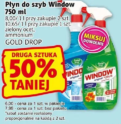 Plyn na szyby Window 750ml promocja w Prim Market