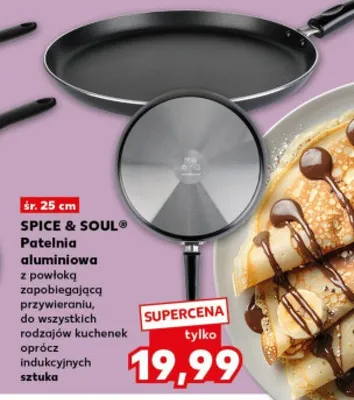 Patelnia aluminiowa  promocja w Kaufland
