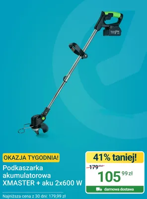 Podkaszarka akumulatorowa XMASTER promocja w ERLI
