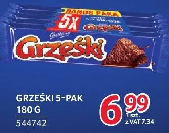 Batoniki Grześki 5-pak promocja w Selgros