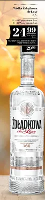 Wódka Żołądkowa de Luxe promocja w POLOmarket