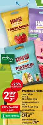 Przekąski Haps promocja w Żabka