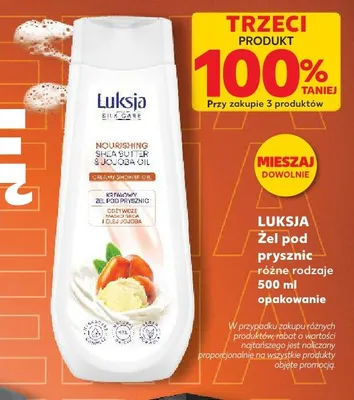 Żel pod prysznic Luksja promocja w Kaufland