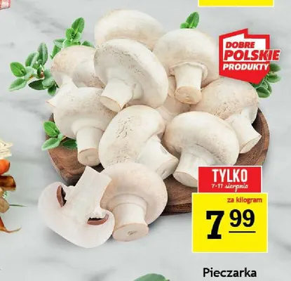 Pieczarka polska promocja w Gram Market