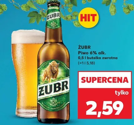 Piwo 0,5 l promocja w Kaufland