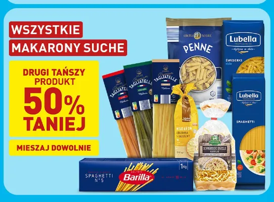 Makaron Barilla Spaghetti N°5 promocja w Aldi