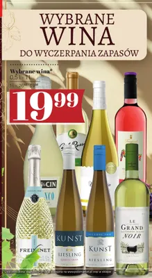Wino białe Winiarnia Zamojska promocja w POLOmarket