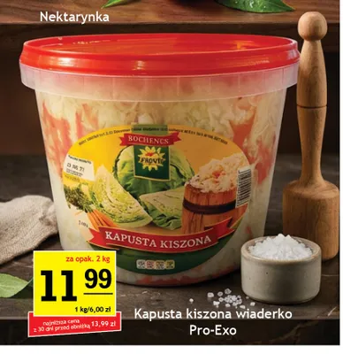 Kapusta kiszona wiaderko Pro-Exo promocja w Gram Market
