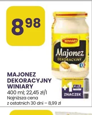 Majonez dekoracyjny Winiary promocja w Stokrotka