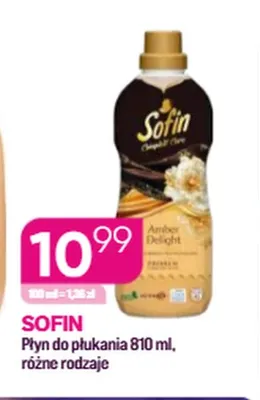 Płyn do płukania Sofin promocja w Drogerie Koliber