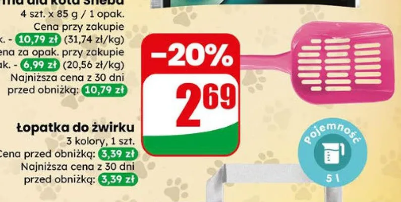 Mokra karma dla kota promocja w Dino