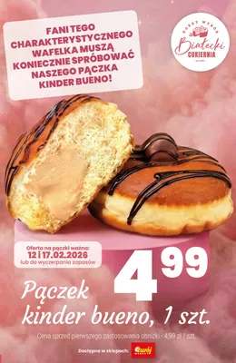 Pączek kinder bueno promocja w Twój Market