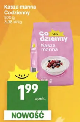 Kasza manna promocja w Delikatesy Centrum
