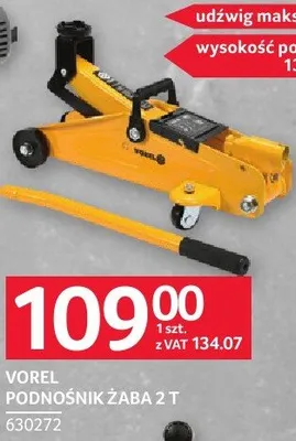 Podnośnik żaba Vorel 2T 630272 promocja w Selgros