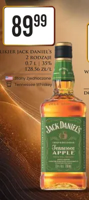 Likier Jack Daniel's 35% promocja w Dino