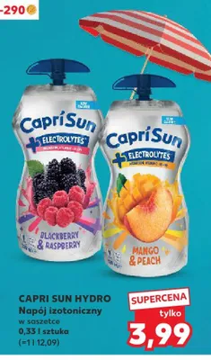 Napój izotoniczny Capri Sun Hydro Blackberry & Raspberry promocja w Kaufland