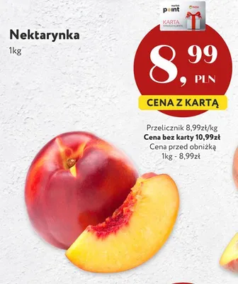 Nektarynka promocja w Market Point