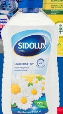 Płyn uniwersalny Sidolux Mydło Marsylskie promocja w Lidl