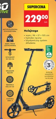 Hulajnoga promocja w Biedronka