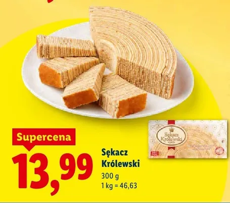 Sękacz Królewski promocja w Lidl