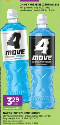 Napój izotoniczny 4Move Multifruit Isotonic Sports Drink promocja w Stokrotka